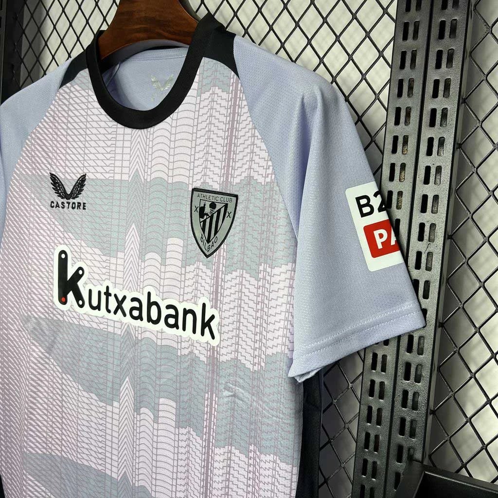 Athletic Club de Bilbao Soccer Jersey Third Away Custom Shirt 2024/25