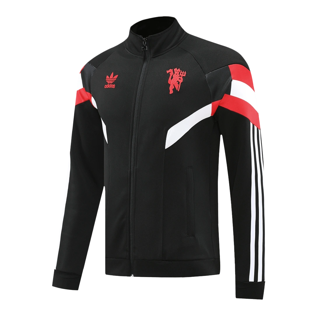 Manchester United Training Kit (Jacket+Pants) Black 2024/25
