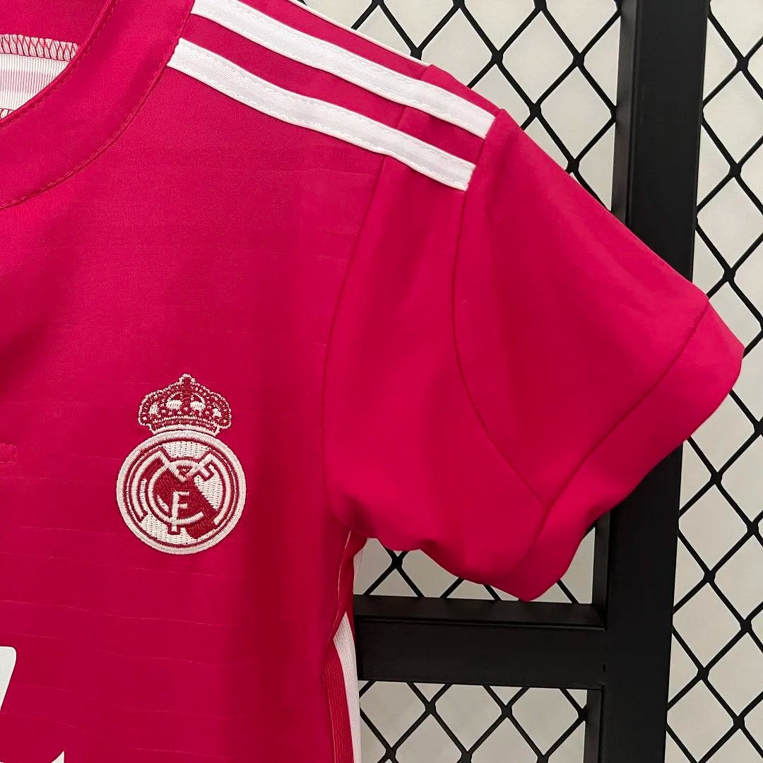Real Madrid Retro Jersey Away Kids Kit Jersey+Shorts 2014/15
