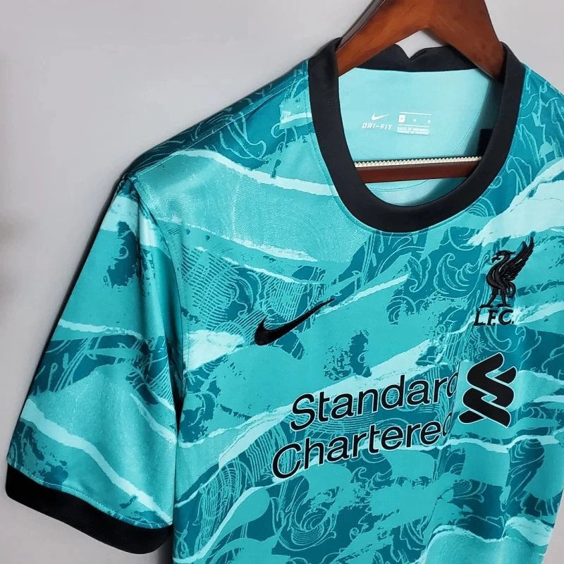 Liverpool Retro Football Jersey Away Custom Shirt 2020/21