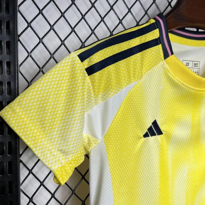 Juventus Soccer Jersey Away Kids Kit Jersey+Shorts 2024/25