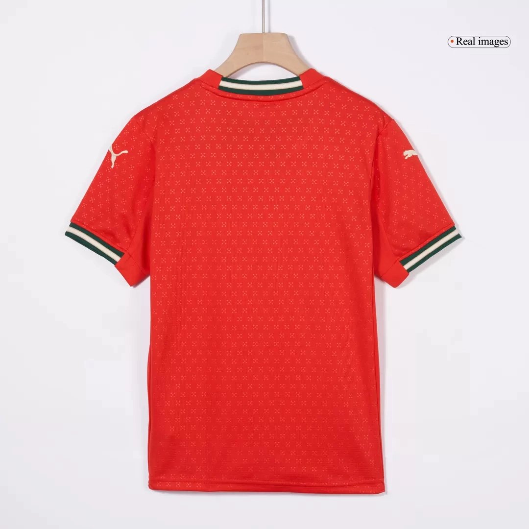 Portugal Home Football Uniform Kids Kit Jersey+Shorts 2025