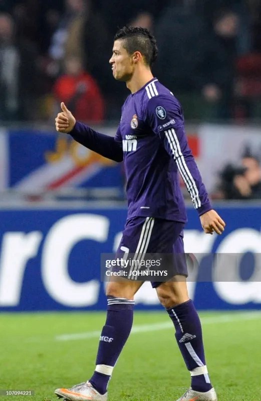 Real Madrid Authentic Retro Jersey Third Away Long Sleeve Soccer Shirt 2010/11