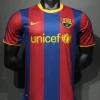 Authentic Barcelona Retro Jersey Home Soccer Shirt 2010-11