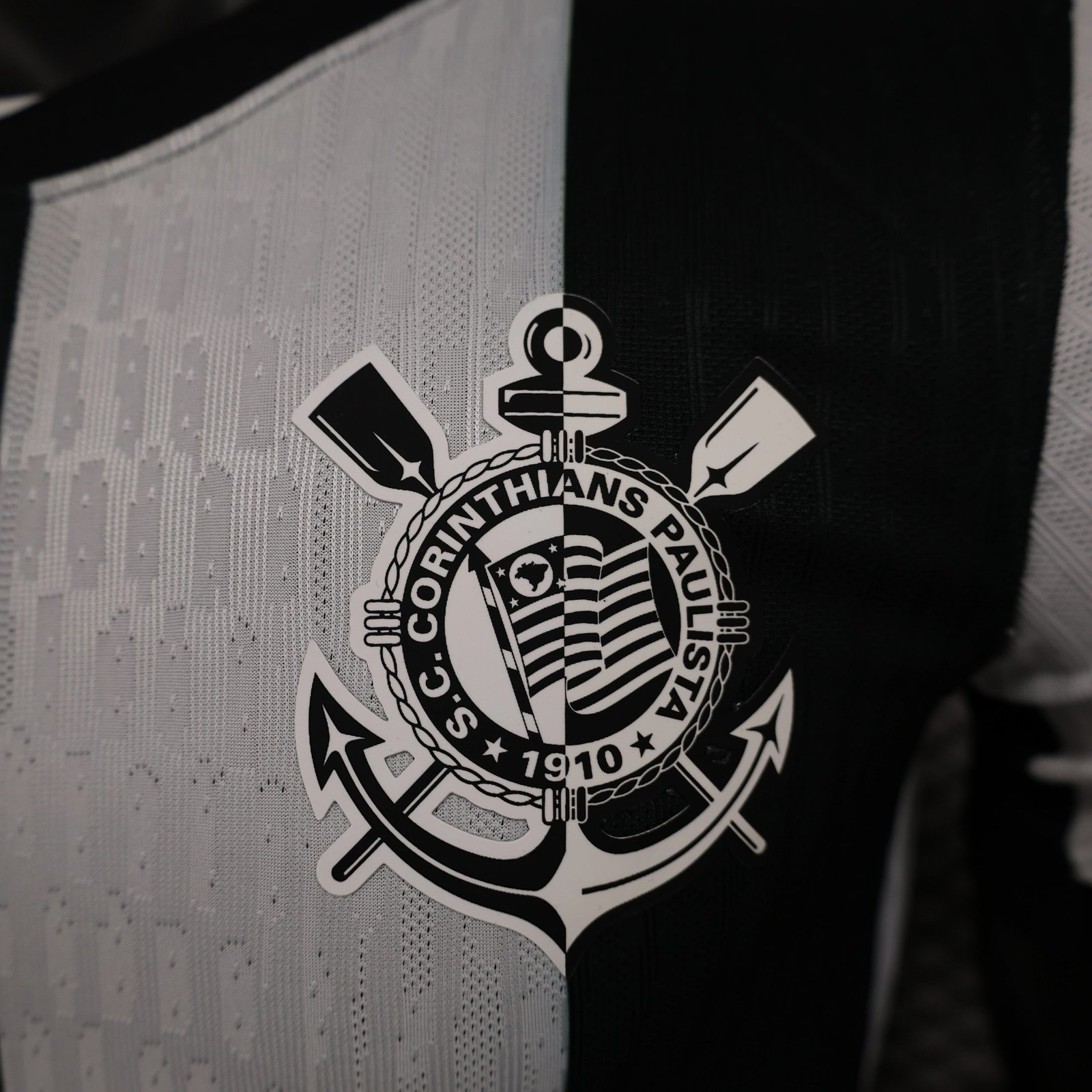 Corinthians Authentic Soccer Jersey Third Away Shirt 2024