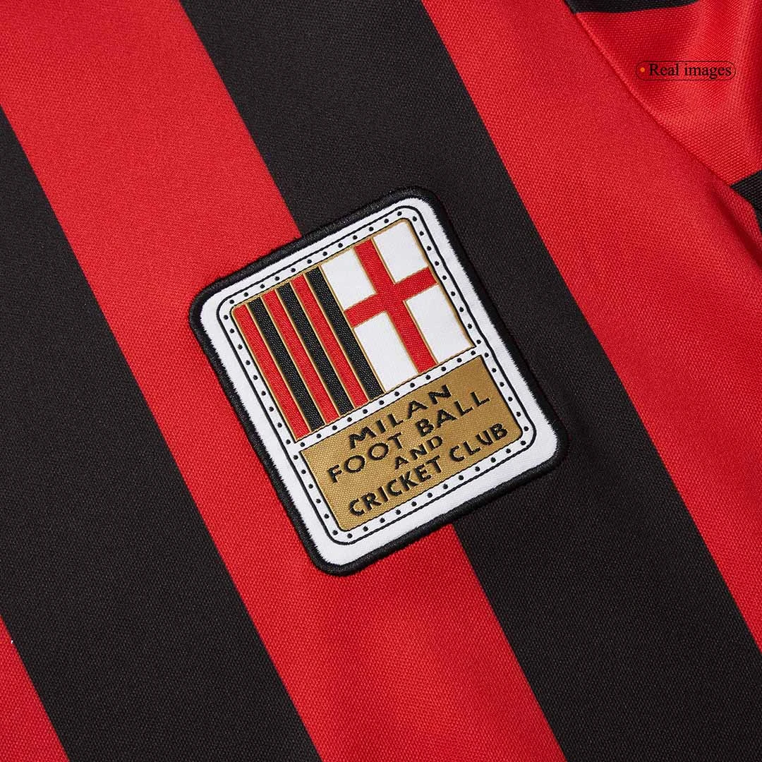 AC Milan Soccer Jersey 125th Anniversary Long Sleeve Custom Shirt 2024/25
