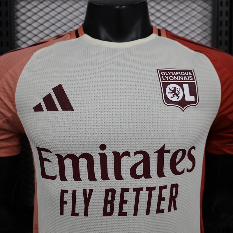 Olympique Lyonnais Authentic Soccer Jersey Third Away Shirt 2024/25