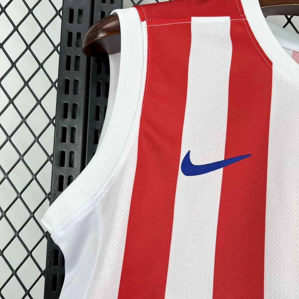 b0a902d93a3adee15e08a2b4d8217c738c3961bb Atletico Madrid Soccer Jersey Home Custom Vest 2025/26