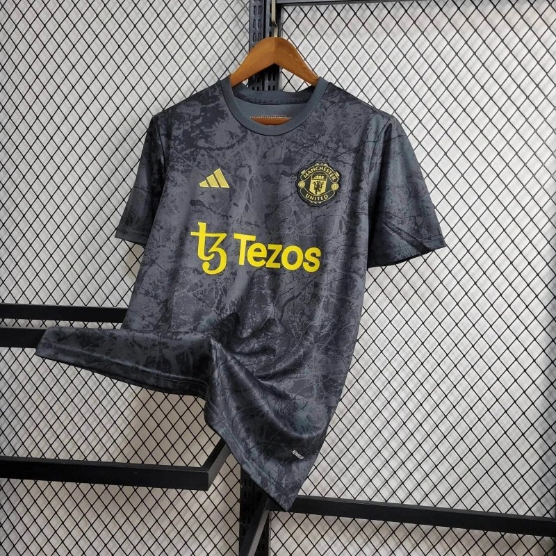 Manchester United x Stone Roses Icon Pre-Match Football Jersey Shirt 2024/25