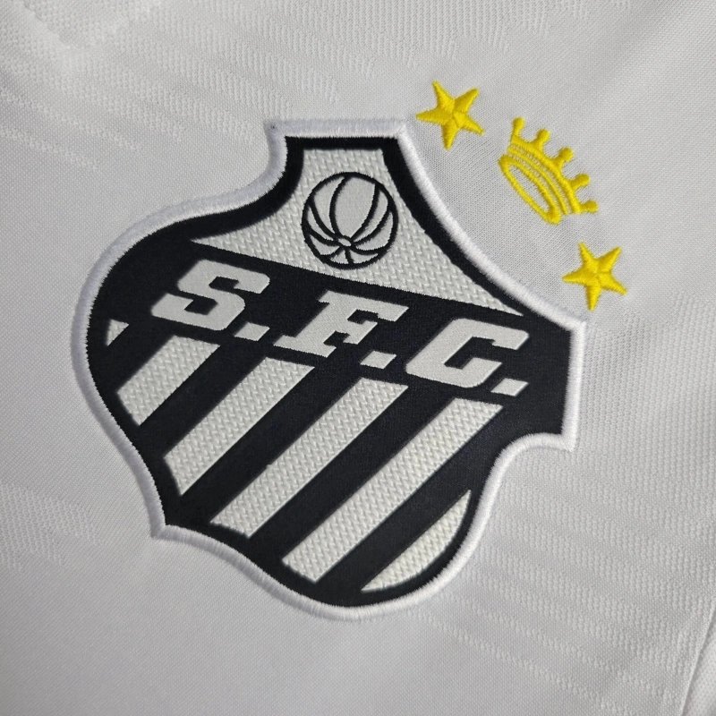 Santos FC Soccer Jersey Home Custom Shirt 2024
