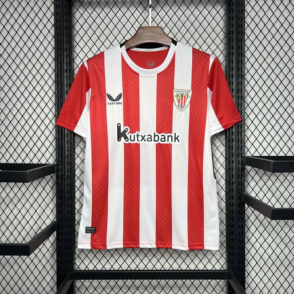 Athletic Club de Bilbao Soccer Jersey Home Custom Shirt 2024/25