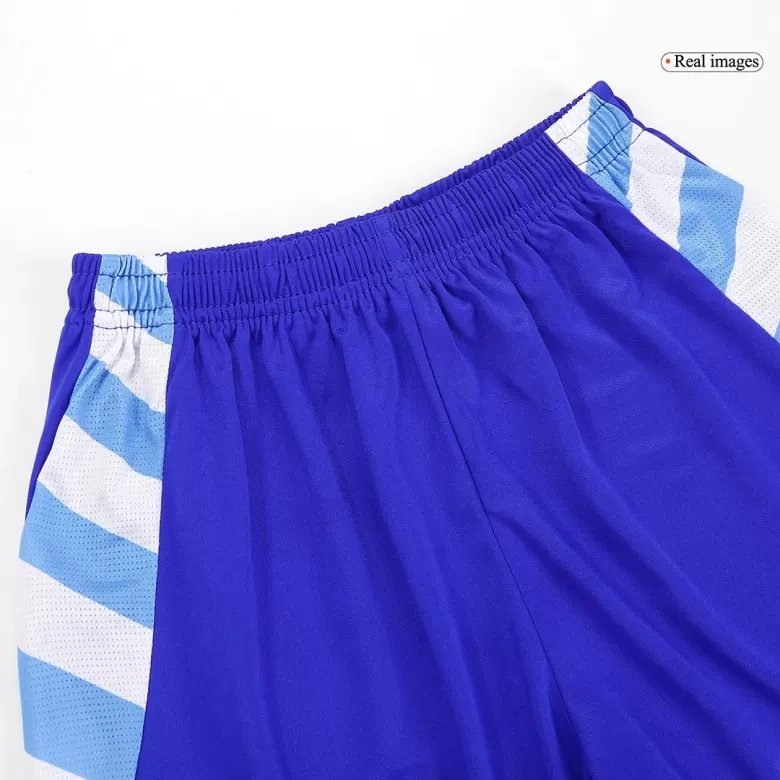 Argentina Away Soccer Uniform Kids Kit Jersey+Shorts 2024