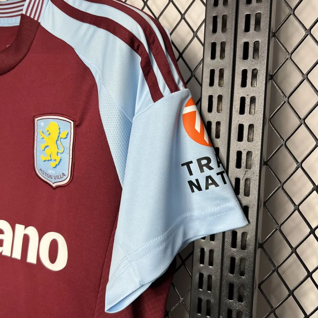 Aston Villa Football Jersey Home Custom Shirt 2024/25