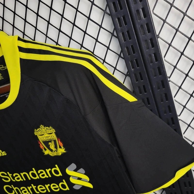 Liverpool Retro Football Jersey Away Custom Shirt 2010/11