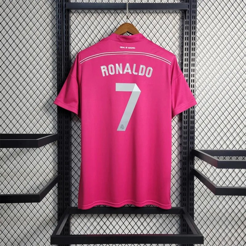 Real Madrid Retro Jersey Away Custom Soccer Shirt 2014/15