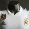 Real Madrid Authentic Retro Jersey Home Long Sleeve Soccer Shirt 2017/18