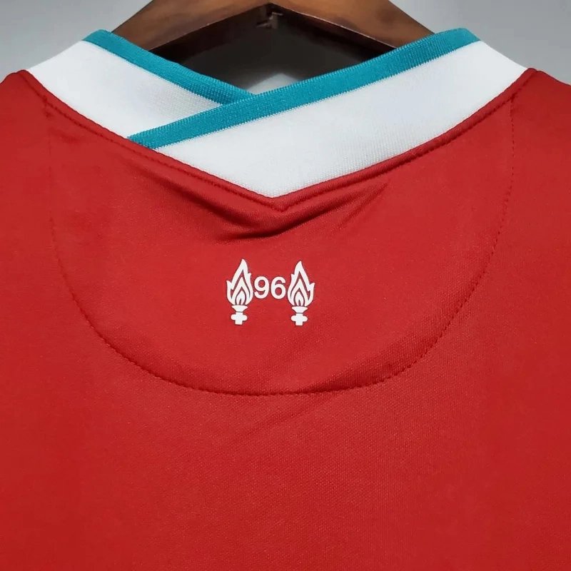 Liverpool Retro Football Jersey Home Custom Shirt 2020/21