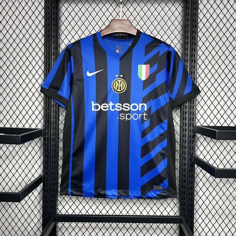 Inter Milan Soccer Jersey Home Custom Shirt 2024/25