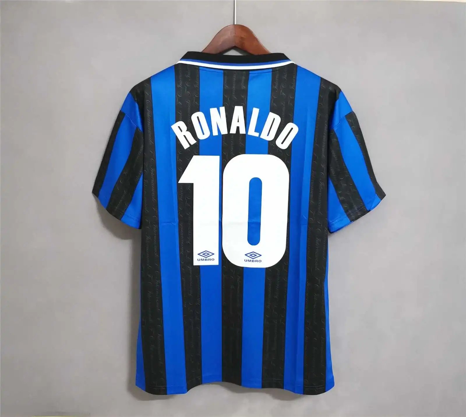 Inter Milan Jersey Custom Home Soccer Jersey 1997/98
