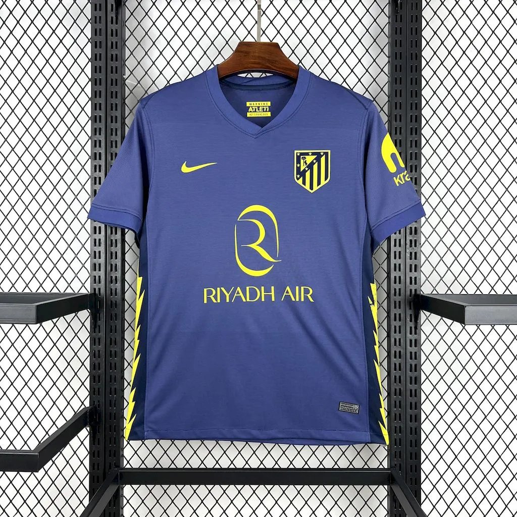 Atletico Madrid Soccer Jersey Away Custom Shirt 2025/26