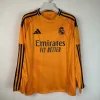 Real Madrid Soccer Jersey Away Custom Shirt Long Sleeve 2024/25