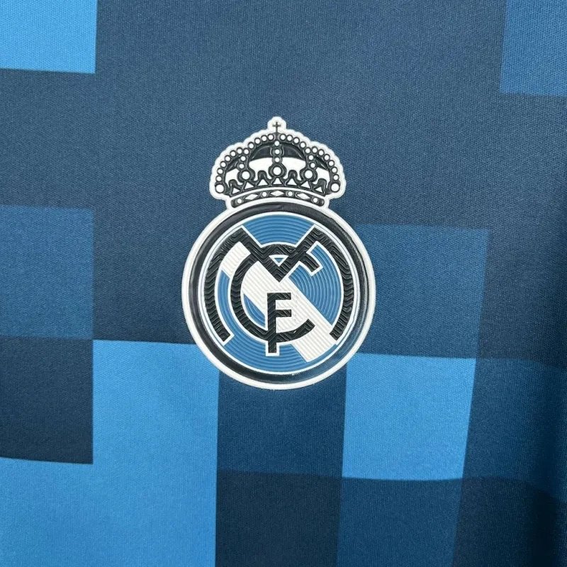 Real Madrid Retro Jersey Third Away Custom Soccer Shirt 2017/18