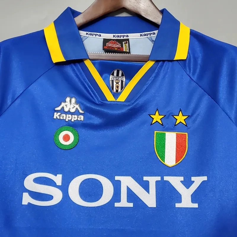 Juventus Retro Soccer Jersey Third Away Custom Shirt 1995-96
