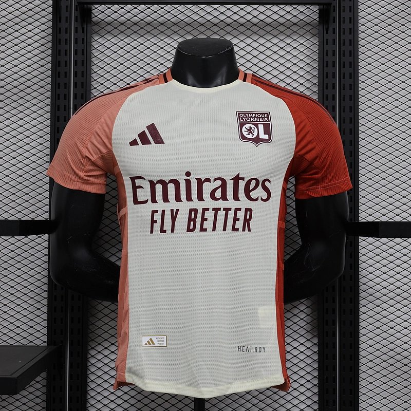 Olympique Lyonnais Authentic Soccer Jersey Third Away Shirt 2024/25