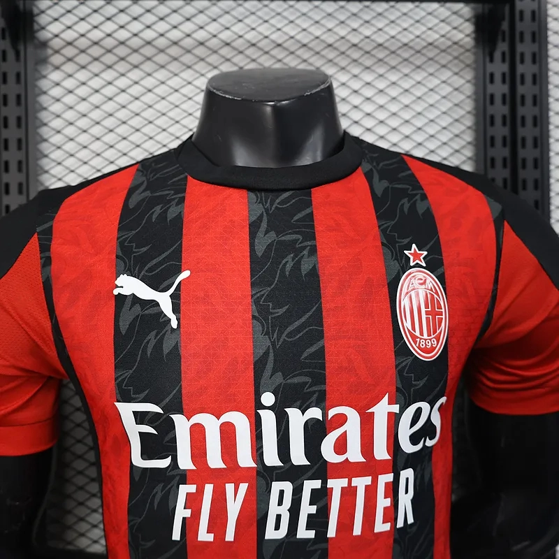 AC Milan Authentic Soccer Jersey Home Shirt 2025/26