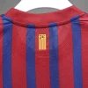Authentic Barcelona Retro Jersey Home Long Sleeve Soccer Shirt 2011-12