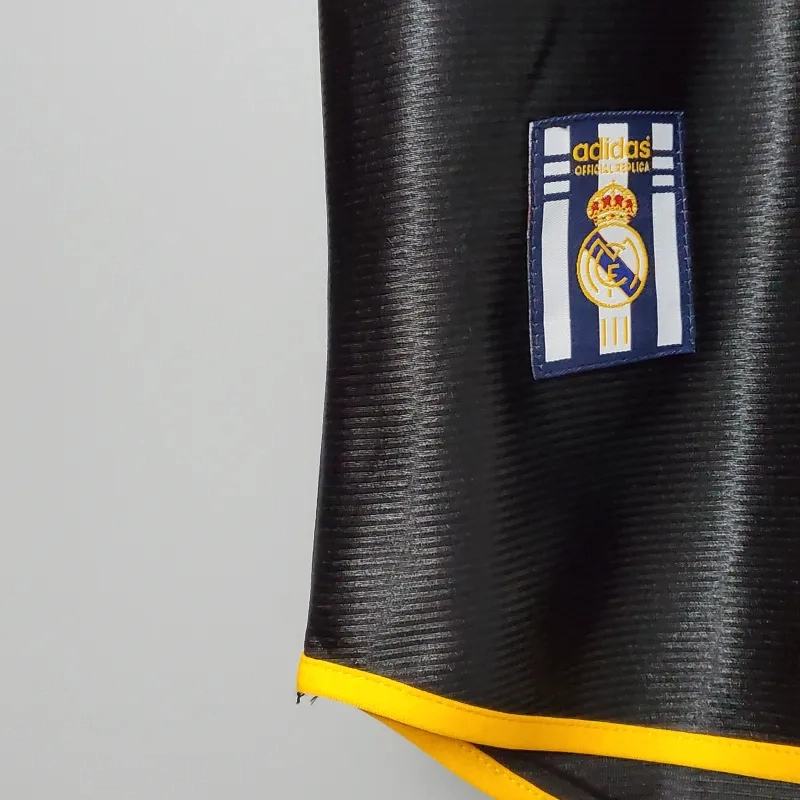 Real Madrid Retro Jersey Away Custom Soccer Shirt 1999-01