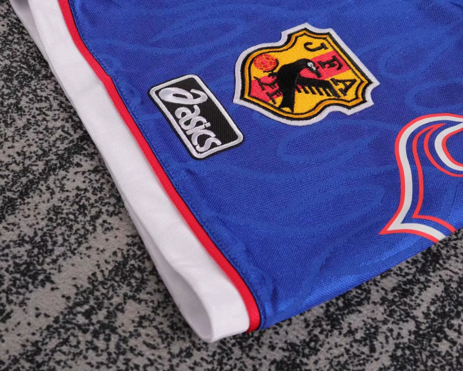 Japan Retro Soccer Jersey Away Kids Kit Jersey+Shorts 1998