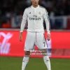 Real Madrid Authentic Retro Jersey Home Long Sleeve Soccer Shirt 2014/15