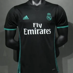 Real Madrid Authentic Retro Jersey Away Soccer Shirt 2017/18