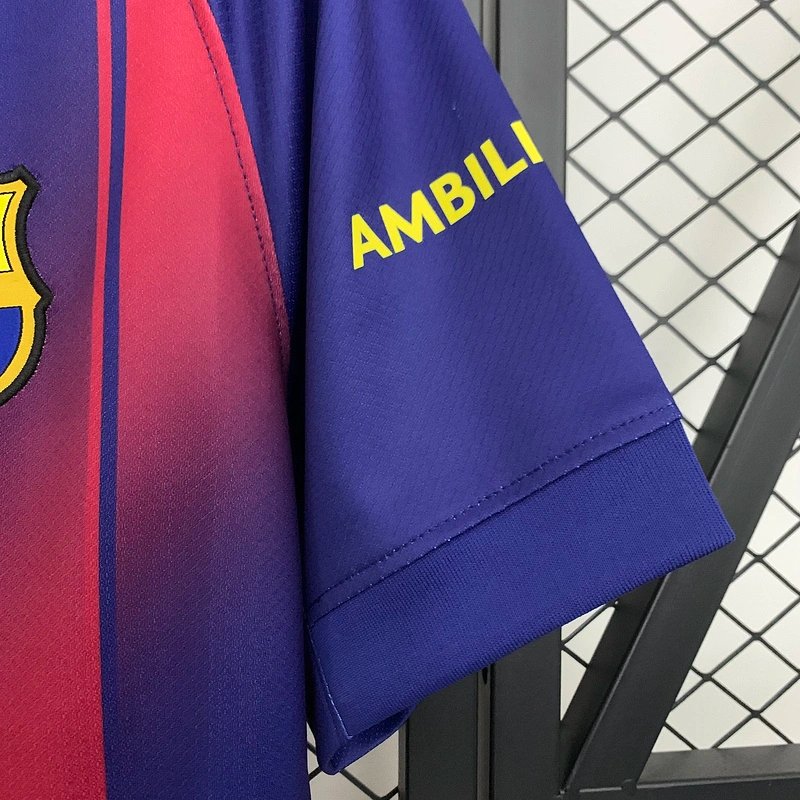 Barcelona Home Soccer Jersey Custom Shirt 2025/26
