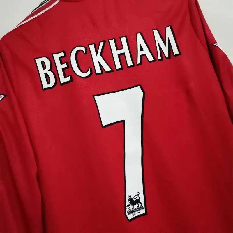 Manchester United Retro Home Long Sleeve Football Jersey Shirt 1998/99