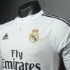 Real Madrid Authentic Retro Jersey Home Long Sleeve Soccer Shirt 2014/15