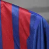Authentic Barcelona Retro Jersey Home Long Sleeve Soccer Shirt 2011-12