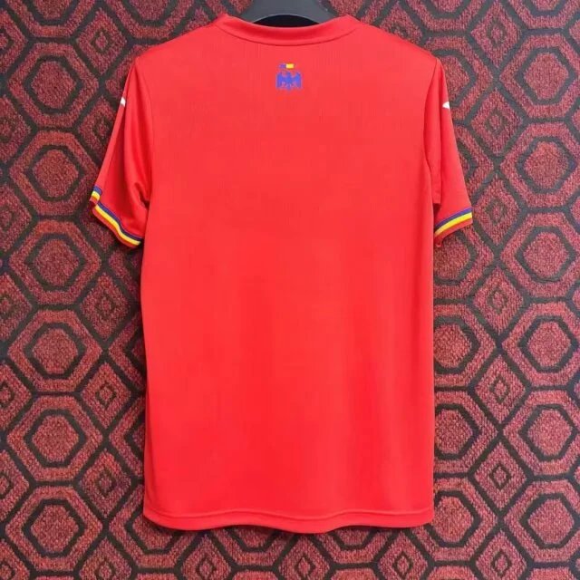 Romania Soccer Jersey Away Custom Shirt EURO 2024