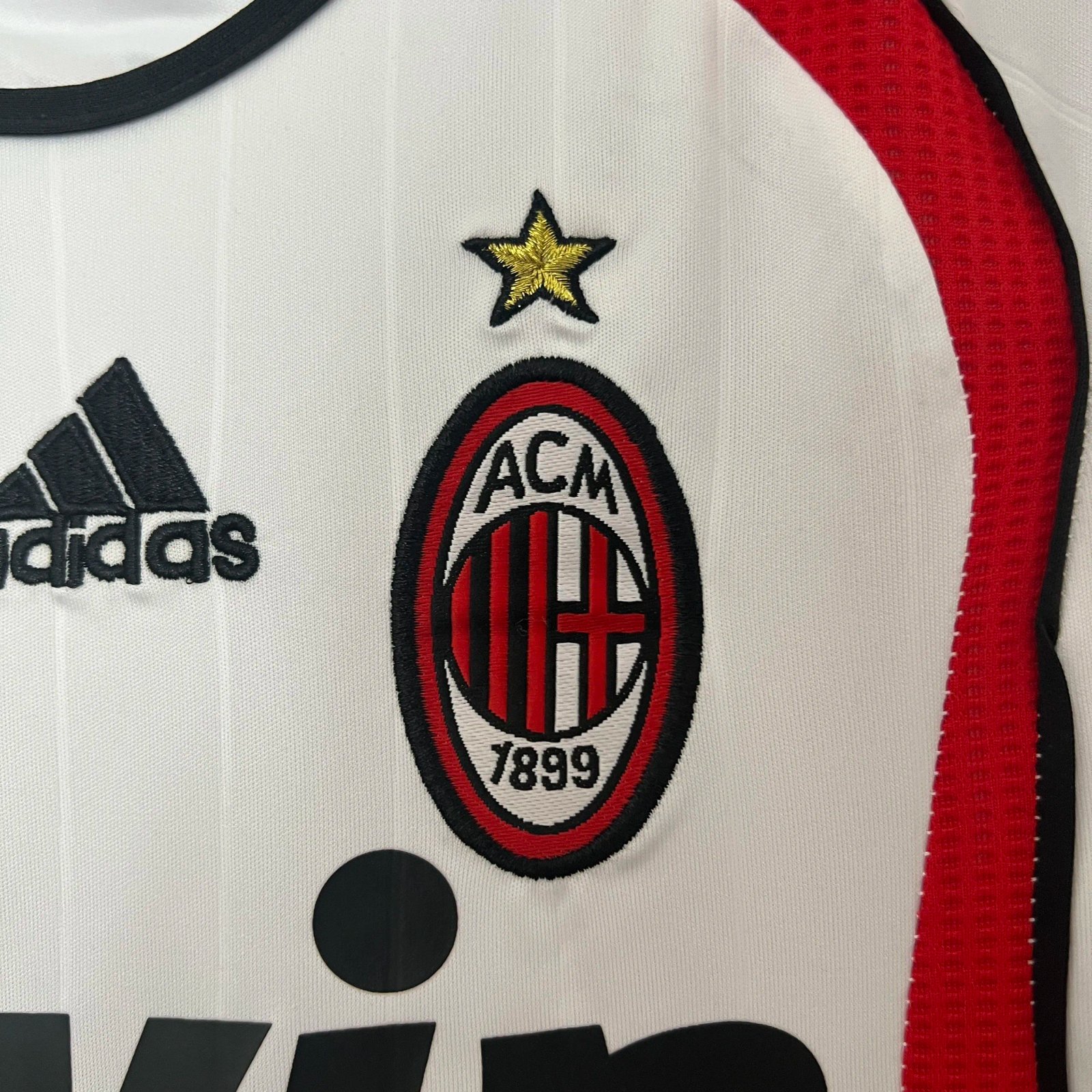 AC Milan Retro Soccer Jersey Away Kids Kit Jersey+Shorts 2006/07 - UCL Final