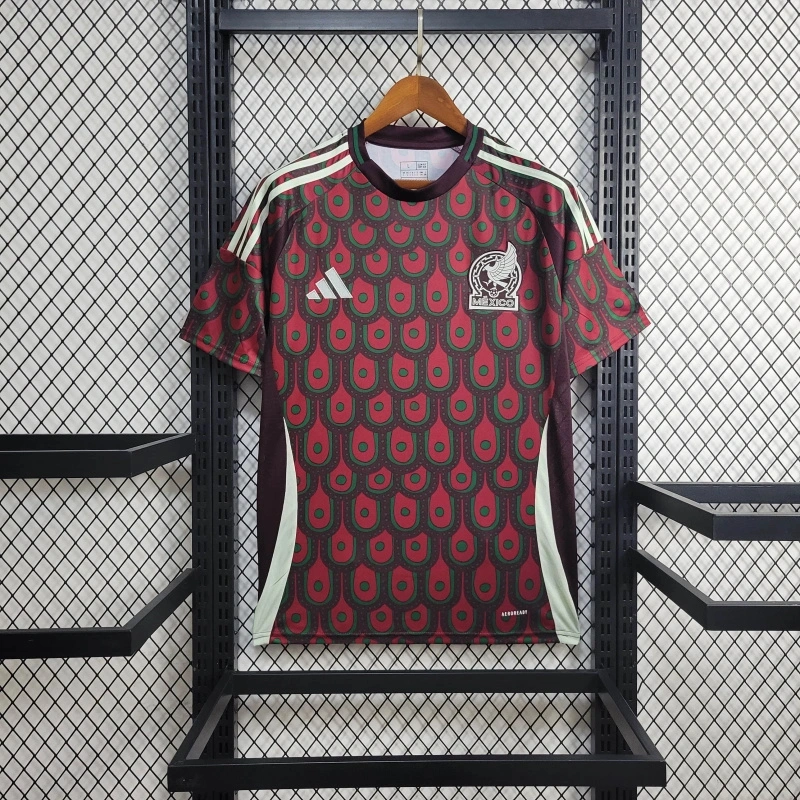 Mexico Soccer Jersey Home Custom Shirt Copa America 2024