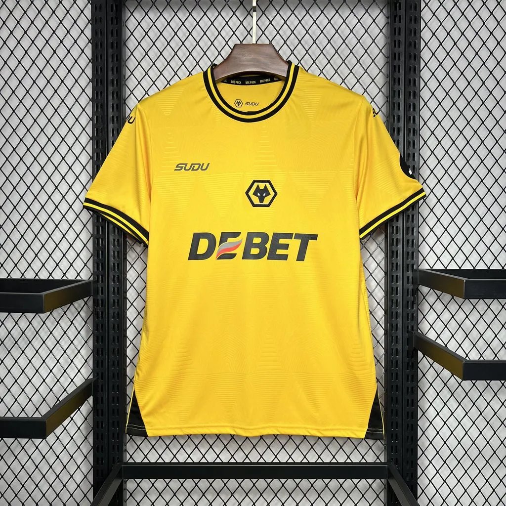 Wolves Football Jersey Home Custom Shirt 2024/25