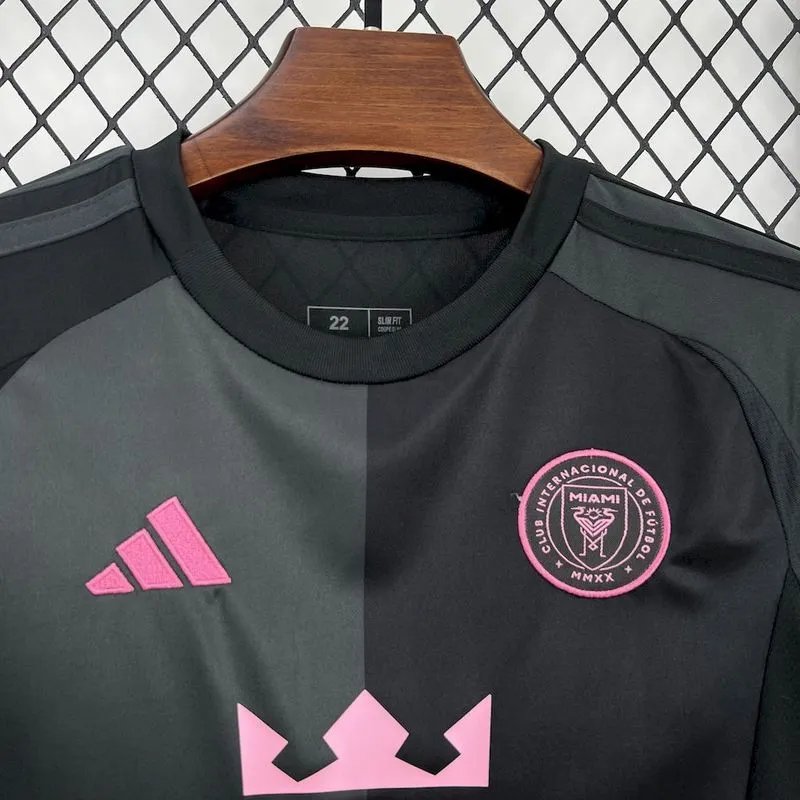 Inter Miami Soccer Jersey Away Kids Kit Jersey+Shorts 2025