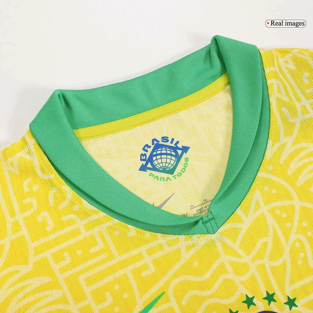 Brazil Authentic Soccer Jersey Home Shirt Copa America 2024