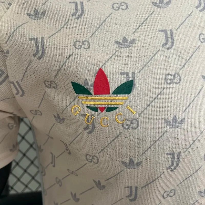 Juventus Authentic Soccer Jersey x Gucci Special Edition Shirt 2024/25