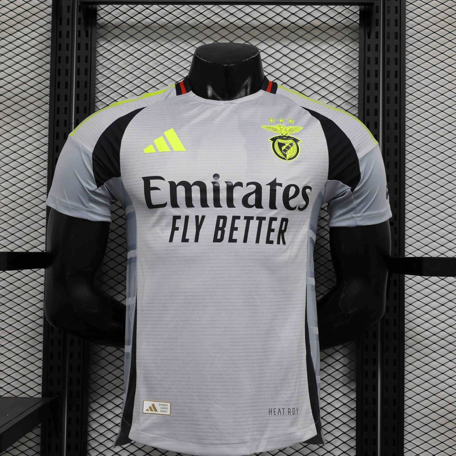 Benfica Authentic Soccer Jersey Third Away Shirt 2024/25