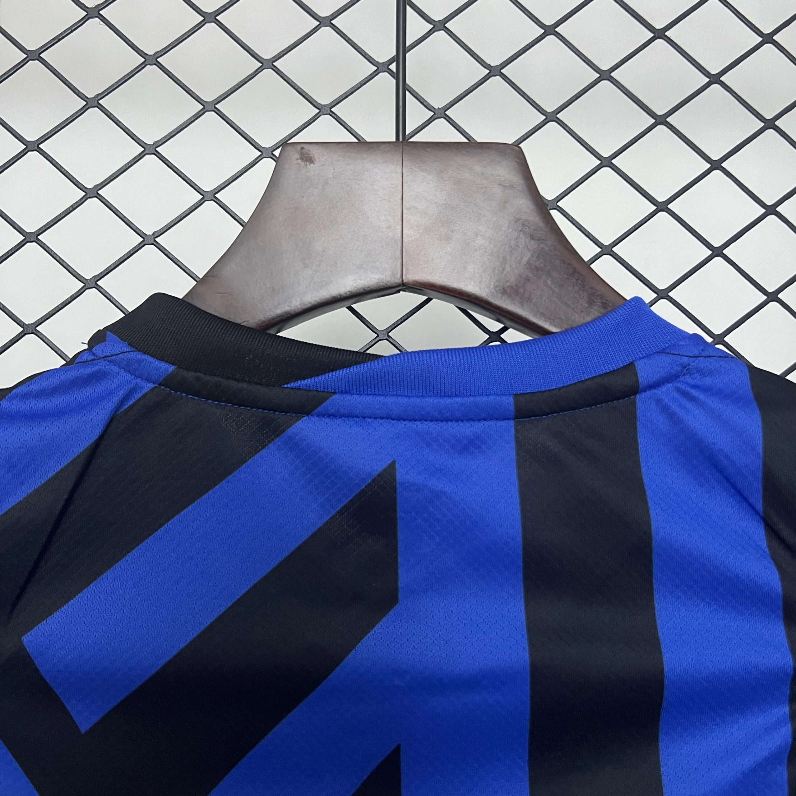 Inter Milan Soccer Jersey Home Kids Kit Jerseys+Shorts 2024/25