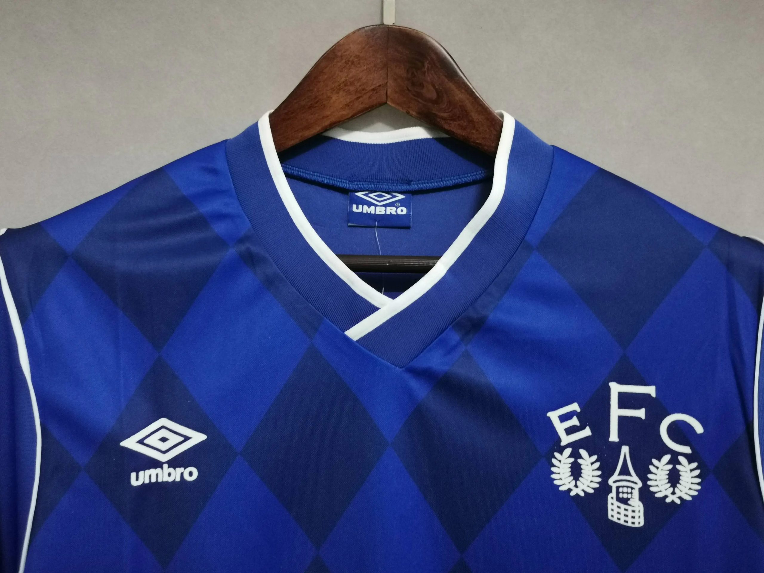 Everton Retro Football Jersey Home Custom Shirt 1886/87