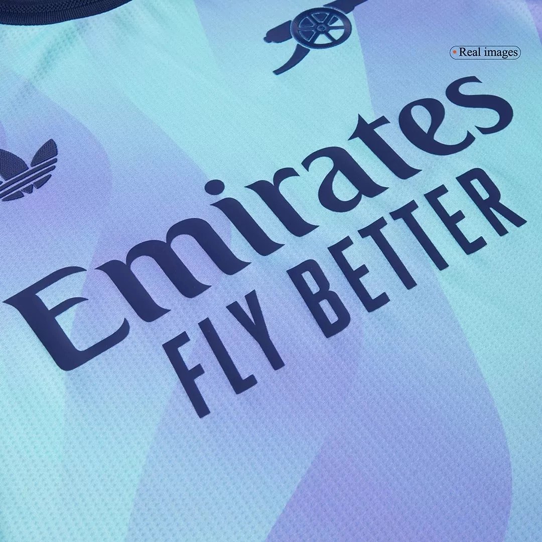Arsenal Soccer Jersey Third Away Authentic Shirt 2024/25