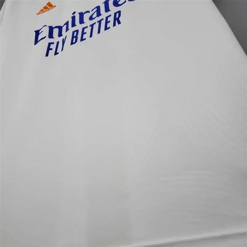 Real Madrid Retro Jersey Home Custom Soccer Shirt 2021/22